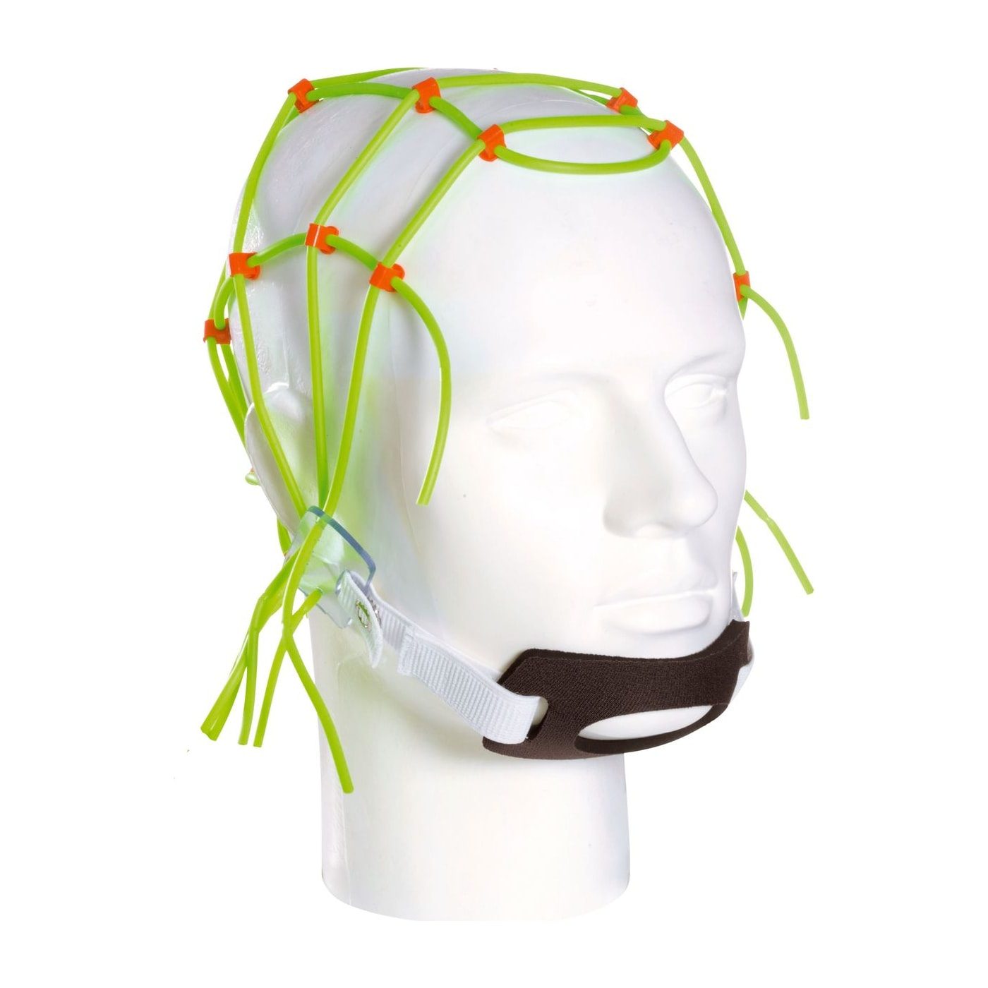 EEG-Kopfhalterung mit Bändern